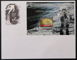 U.S. Used Stamp Scott #3413 $11.75 Moon Landing ArtCraft First Day Cover