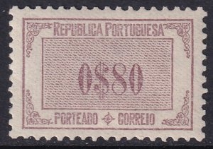 Portugal 1932 Sc J52 postage due MH*