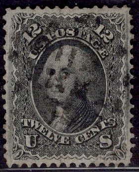 F GRILL US Stamp #97 USED SCV $250. Great balance, impression