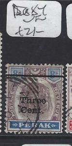 MALAYA PERAK  (PP0502B)     TIGER   3C/8C  SG 84   VFU 