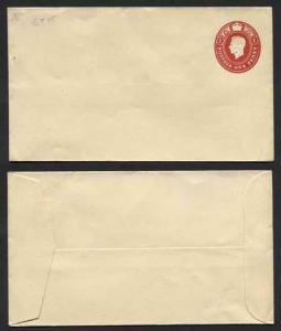 EP75 KGVI 1d Carmine Post Office Issue Envelope Size G Mint