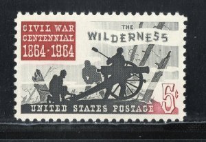 1181 * THE WILDERNESS ~ CIVIL WAR  **  U.S. Postage Stamp MNH