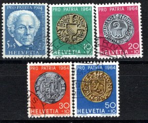 Switzerland Scott # B334 - B337 used