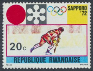 Rwanda  SC# 436  MNH  Olympics Sapporo 1972  see details/scans 