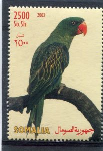 Somalia 2003 EXOTIC BIRD PARROT Stamp Perforated Mint (NH)