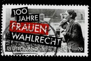 Michel# 3435 used Centenary of Women's Suffrage in Germany