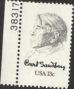 # 1731 MINT NEVER HINGED CARL SANDBURG