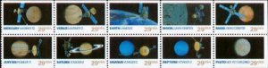 1991 29c Space Exploration, Viking Booklet Pane of 10 Scott 2568-2577 Mint VF NH