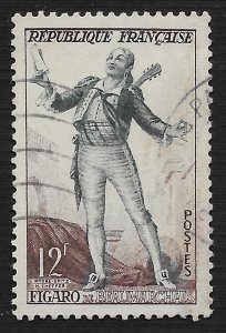 France #690 12fr Figaro, from The Barber of Seville