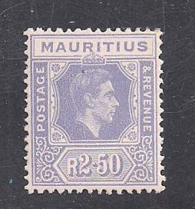 MAURITIUS SC# 220  FVF/MOG