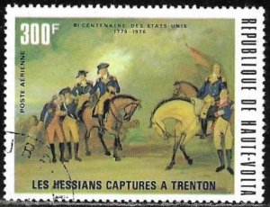 Upper Volta 1975 Used  CTO Stamp Scott #C210 American Bicentennial 300 F