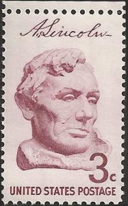# 1114 MINT NEVER HINGED ABRAHAM LINCOLN