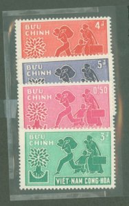 Vietnam/South (Empire/Republic) #132-135 Mint (NH) Single (Complete Set) (Flora)