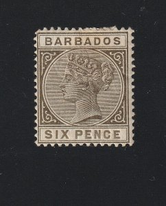 EDSROOM-13641 Barbados 66 HR 1882 Queen Victoria CV$85