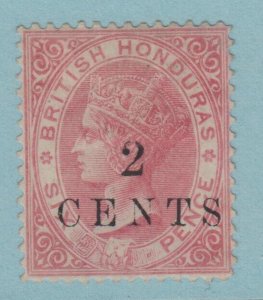 BRITISH HONDURAS 20  MINT HEAVY HINGED OG * NO FAULTS VERY FINE! - PQU