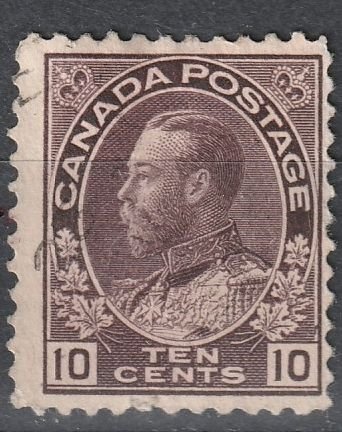 Canada #116 Used, Clean Back (~2062)