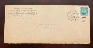 D)1909, UNITED STATES, LETTER CIRCULATED WITH CANCELLATION SAN JOSE DE BUENA VIS