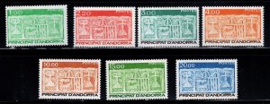 Andorre (French) Andorra Scott 329-335 MH**  stamp set