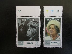 Kiribati #555-56 Mint Never Hinged (M7N4) - Stamp Lives Matter! 2