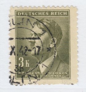 Czechoslovakia Ger. 1942 BOHEMIA AND MORAVIA 3k Used Protectorate A25P41F19211-