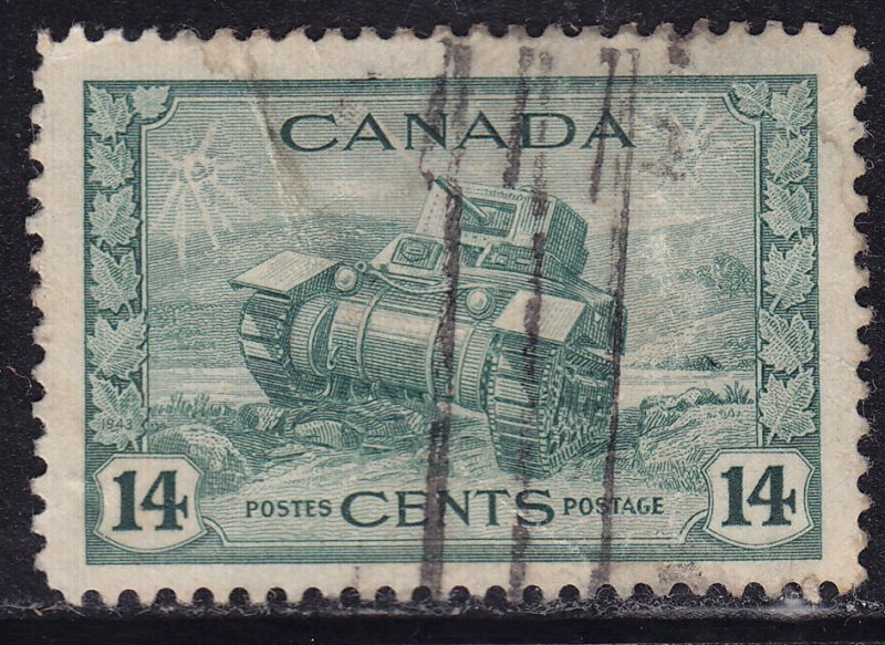 Canada 259 King George VI War Issue, Ram Tank 1943