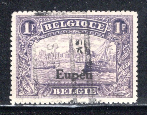Belgium, German Occupation #1N38  Used  VF CV: $16.50  ... 2340030
