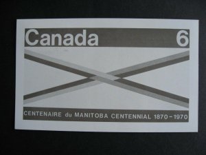 Bileski CANADA 13 Manitoba Centennial limited edition(100)covers designer signed 