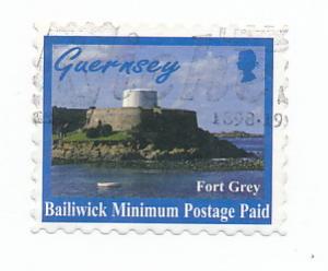 Guernsey 1998  Scott 625 used -  (20p), Fort Grey