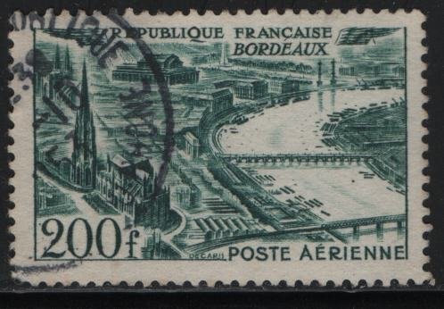 FRANCE, C24, USED, 1949-50, Bordeaux