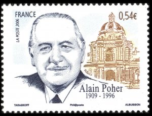 France 2006 -  10th Anniv of the Death of Alain Poher Politician  - MNH  #  3268