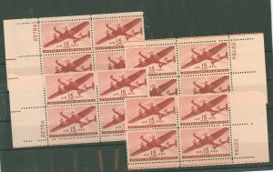 United States #C28 Mint (NH) Plate Block