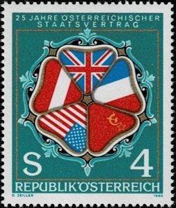 1980 Austria Scott Catalog Number 1152 MNH