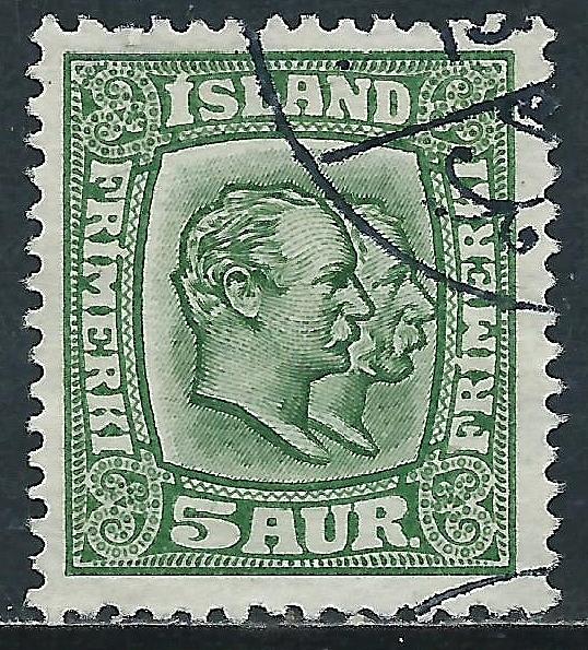 Iceland, Sc #74, 5a Used