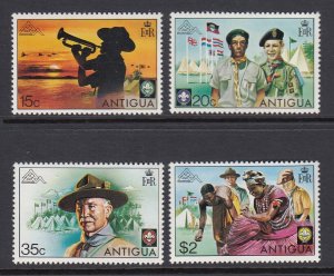 Antigua 383-6 Boy Scouts mnh