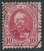 Great Starter Collection of Early Luxembourg Used Stamps