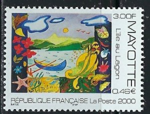 Mayotte 136 MNH 2000 issue (an5061)