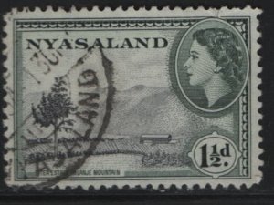 NYASALAND, 99, USED, 1953, TEA ESTATE, MLANJE MOUNTAIN