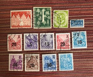 Germany Definitive overprint MH used