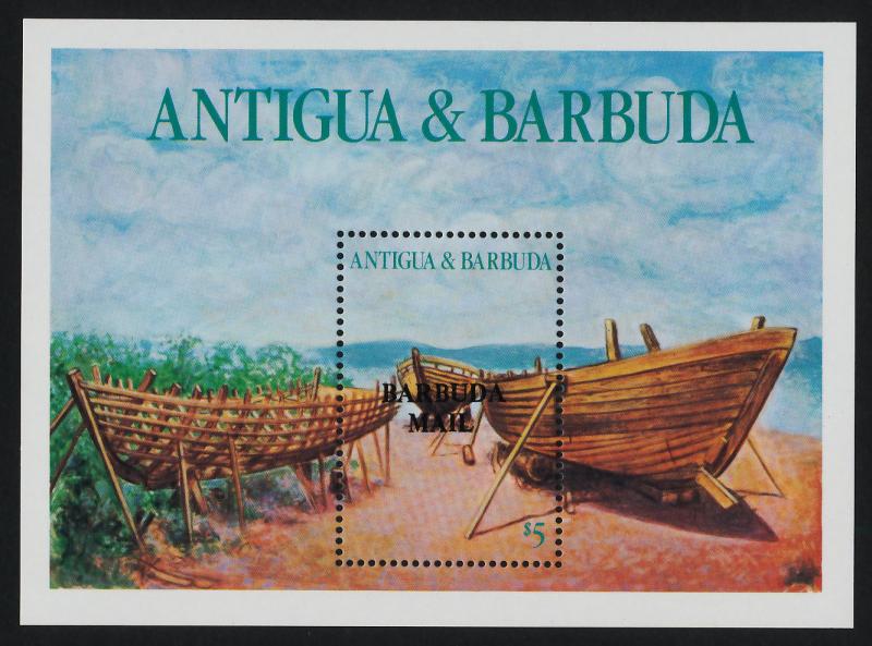 Barbuda 837 MNH Boat Building