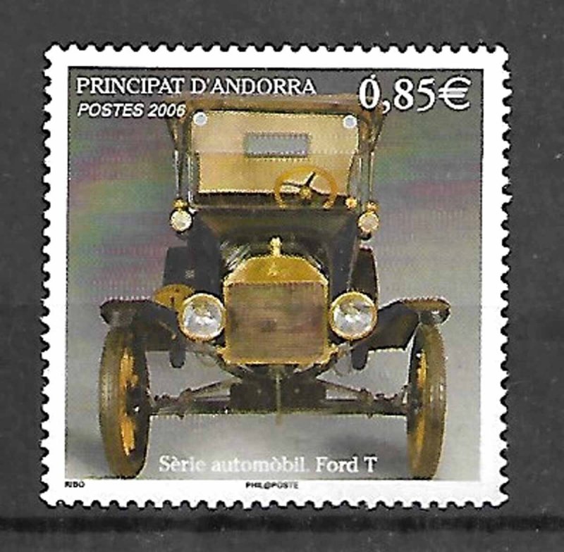 ANDORRA STAMPS. 2006, CAR AUTO FORD T, MNH