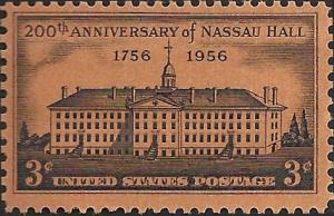 # 1083 MINT NEVER HINGED NASSAU HALL