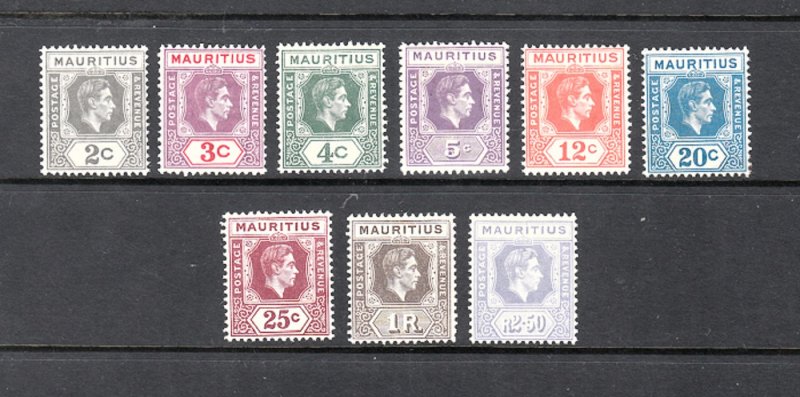 MAURITIUS SC# 211-220 MH - SALE TO A USA ADDRESS ONLY