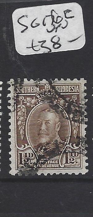 SOUTHERN RHODESIA  (P2407BB)  KGV 1  1/2D  SG 16C     VFU