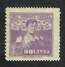 Bolivia; Scott RA1; 1939; Unused; NH