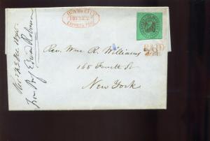 Scott #20L4 BOYD'S CITY EXPRESS Used Stamp On Nice Cover (Stock #20L4-3)