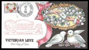 #3275 Victorian Love Collins FDC