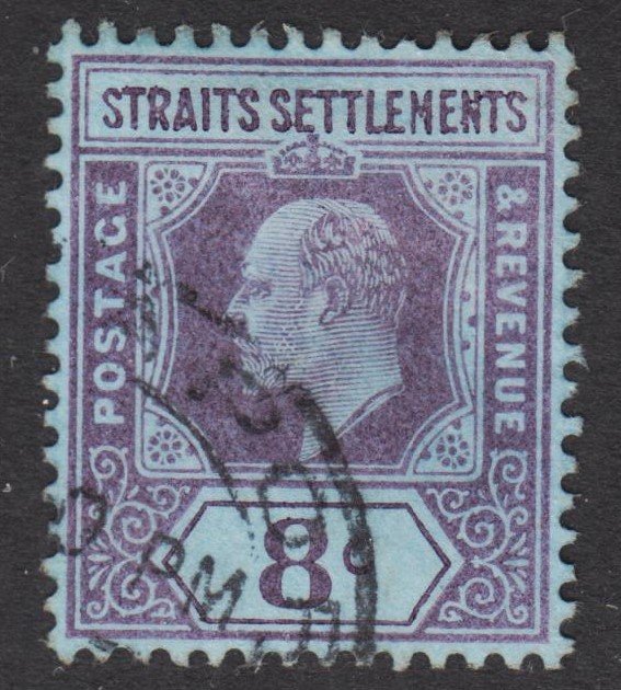 Malaya Straits Settlements Scott 97 wtmk CA VF used.