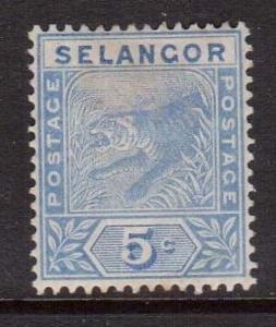 Malaya Selangor #27 VF Mint