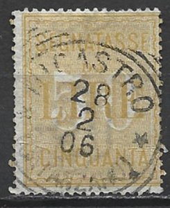 COLLECTION LOT 20367 ITALY #J22 1903 CV+$47