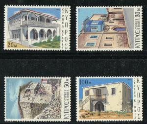 Cyprus Architecture (Scott #399-402) MH